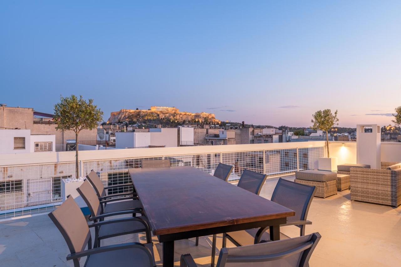 The Dazzling Glimpse Acropolis Suites เอเธนส์ ภายนอก รูปภาพ