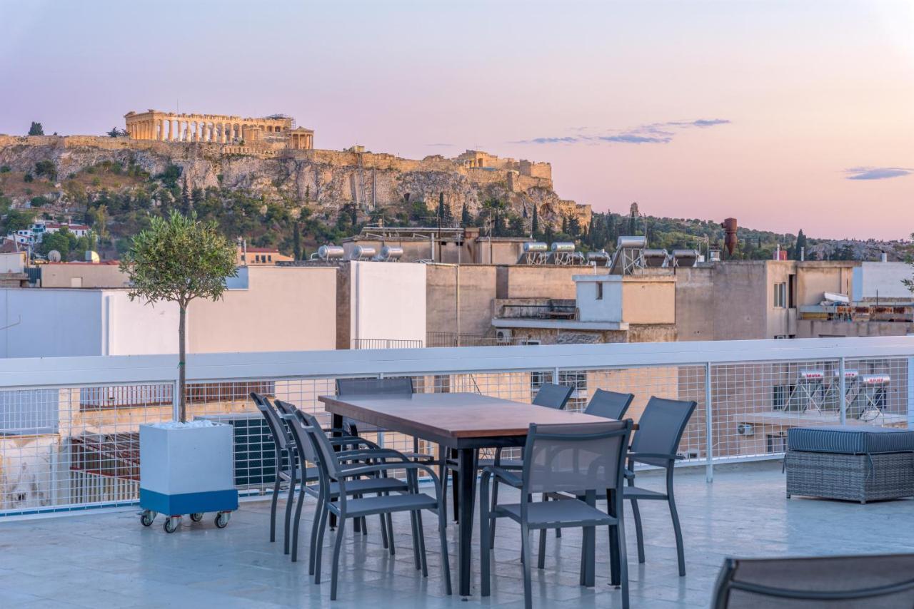 The Dazzling Glimpse Acropolis Suites เอเธนส์ ภายนอก รูปภาพ